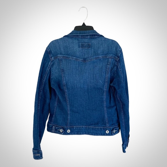 Levi's Denim Jean Jacket (Levi's Trucker Jacket) - Picture 4 of 7